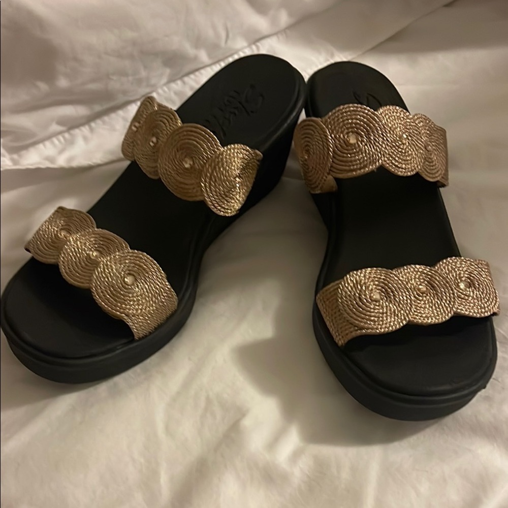 Skechers Gold Spiral Women's Sandals